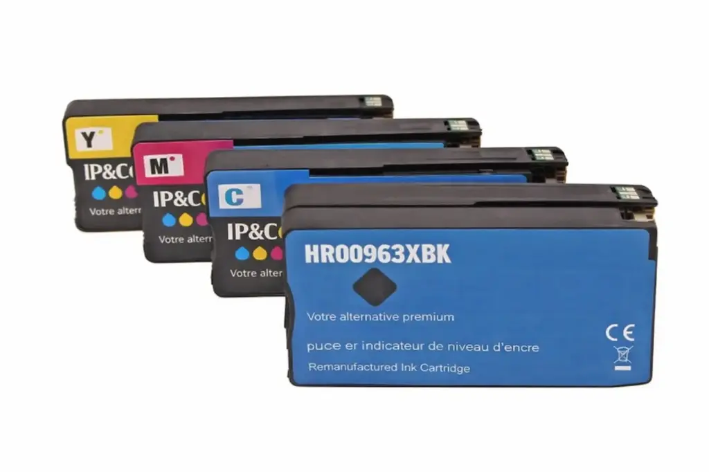 ⬛🟦🟥🟨Kit 4 encres compatibles HP 963XL – BK / C / M / Y