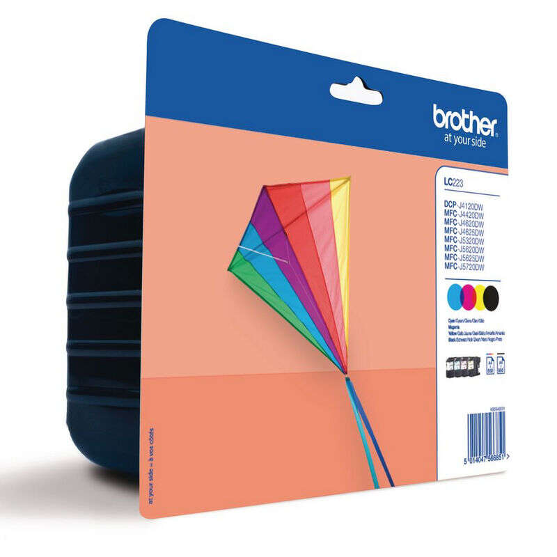 Brother LC223 kit 4 encres ( BK - C - M - Y )