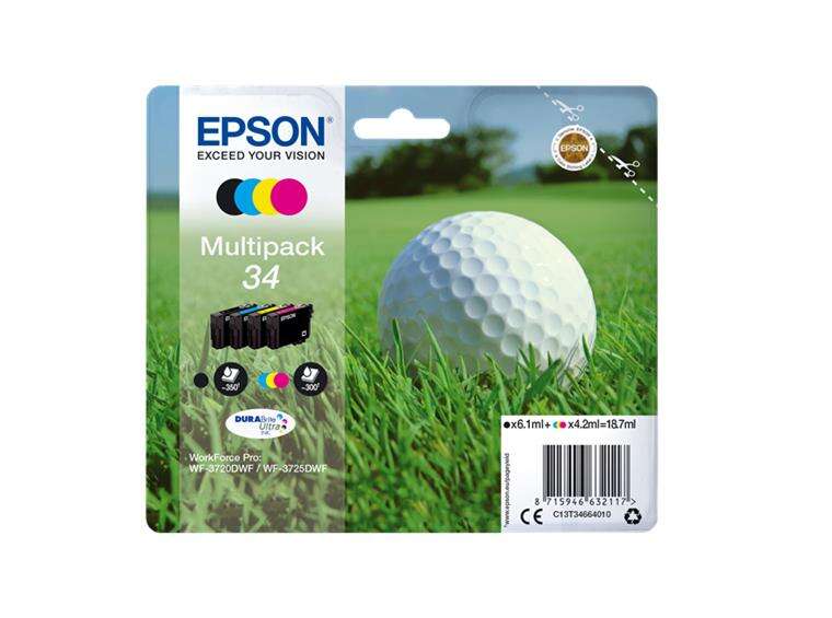 Epson 34 kit 4 encres ( petite capacité )