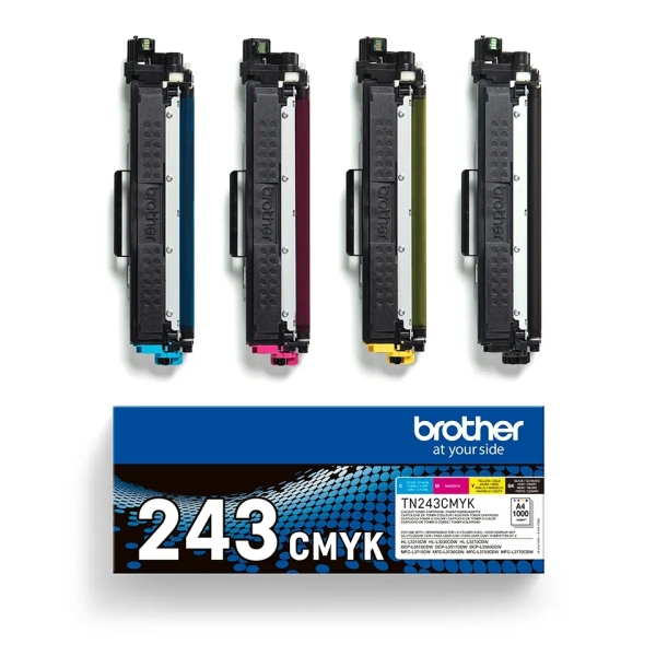 Brother TN243 kit 4 toners BK, C, M, Y ( petite capacité )