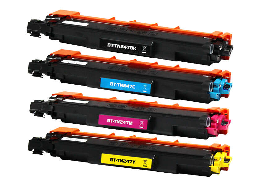 Elios TN247 kit 4 toners BK, C, M, Y ( Remplace TN243 BK, C, M, Y, TN247 BK, C, M, Y )