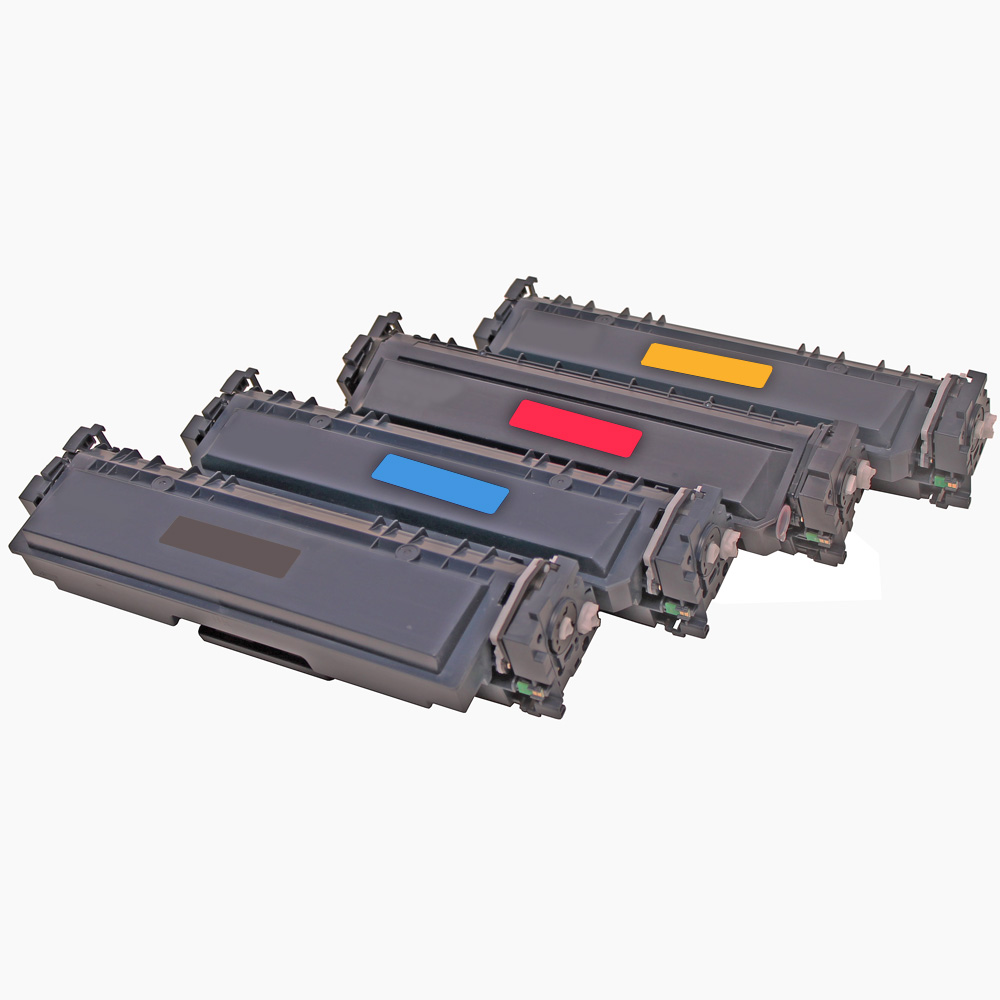 Compatible CF41x kit 4 toners )  410X ( Remplace HP CF410A - 2500 pages/ CF411A/412A/413A / CF410X/CF411X/XF412X/CF413X )