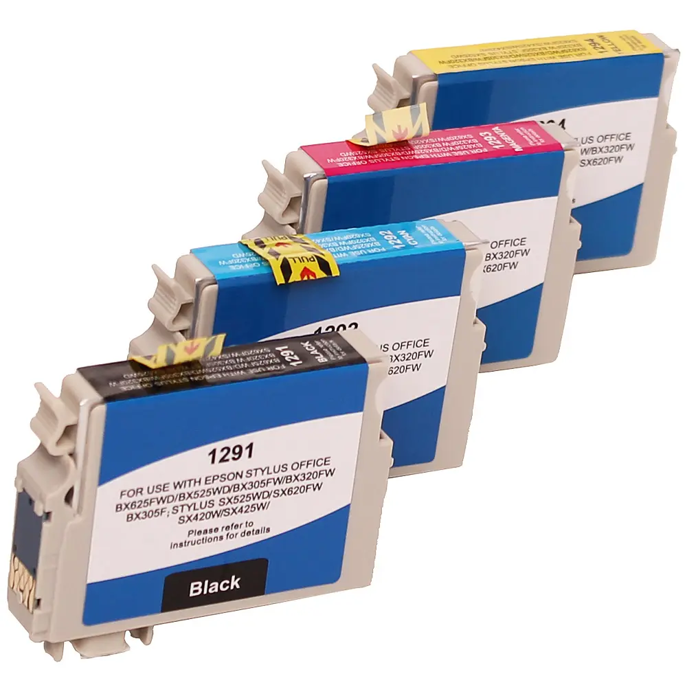 ⬛🟦🟥🟨Compatible T1295 ( Remplace Epson T1291/T1292/T1293/T1294 )