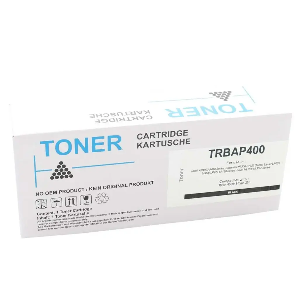 Toner compatible Ricoh 400943 - TYPE 220 
