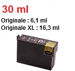 ELIOS 34XL BK - 32ml ( Remplace Epson 34 - 6,1ml  / 34XL - 16,3ml )