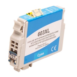 [EI-603XLCY] ELIOS 603XL Cyan - 14ml ( Remplace Epson 603 - 2,4ml / 603XL - 4ml )