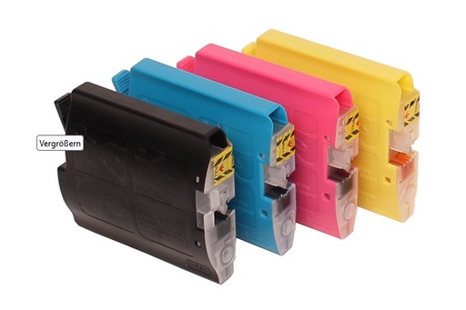 Compatible LC970 / LC1000 Kit 4 encres ( Remplace Brother LC970 / LC1000 )