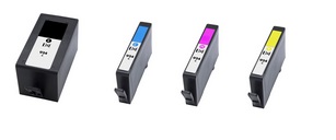 Compatible 924E XL - Kit 4 encres ( 1x1000 pages - 3x800 pages )