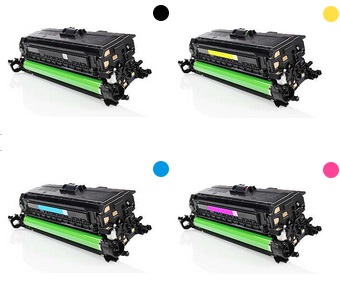 Elios 723 Kit 4 toners ( Remplace Canon 723 BK HC, C, M, Y )