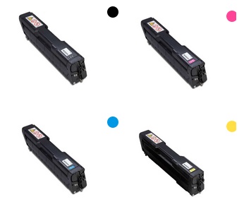 ELIOS SPC250 Kit 4 toners ( Remplace Ricoh SP C250 BK / C / M / Y )