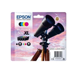 Epson 502XL BK C M Y kit 4 cartouches ( BK : 9,2ml / Couleur 6,4 ml )