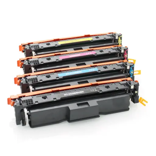 Compatible 069H kit de 4 toners ( BK : 7.600 pages - Couleurs 5.500 pages - Remplace Canon 069 - Canon 069H