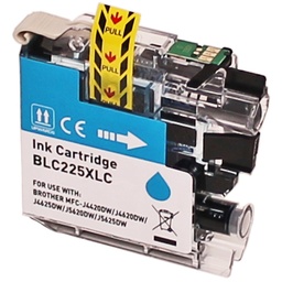 [BI-LC225XLCY] ELIOS LC225XL Cyan - 15,6ml ( Remplace Brother LC225XL - 11,8 ml )