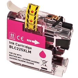 [BI-LC225XLMG] ELIOS LC225XL Magenta - 15,6ml ( Remplace Brother LC225XL - 11,8 ml )