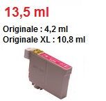 [RE-T3473] ELIOS 34XL Magenta - 14ml ( Remplace Epson 34 - 4,2ml / 34XL - 10,8ml ) 